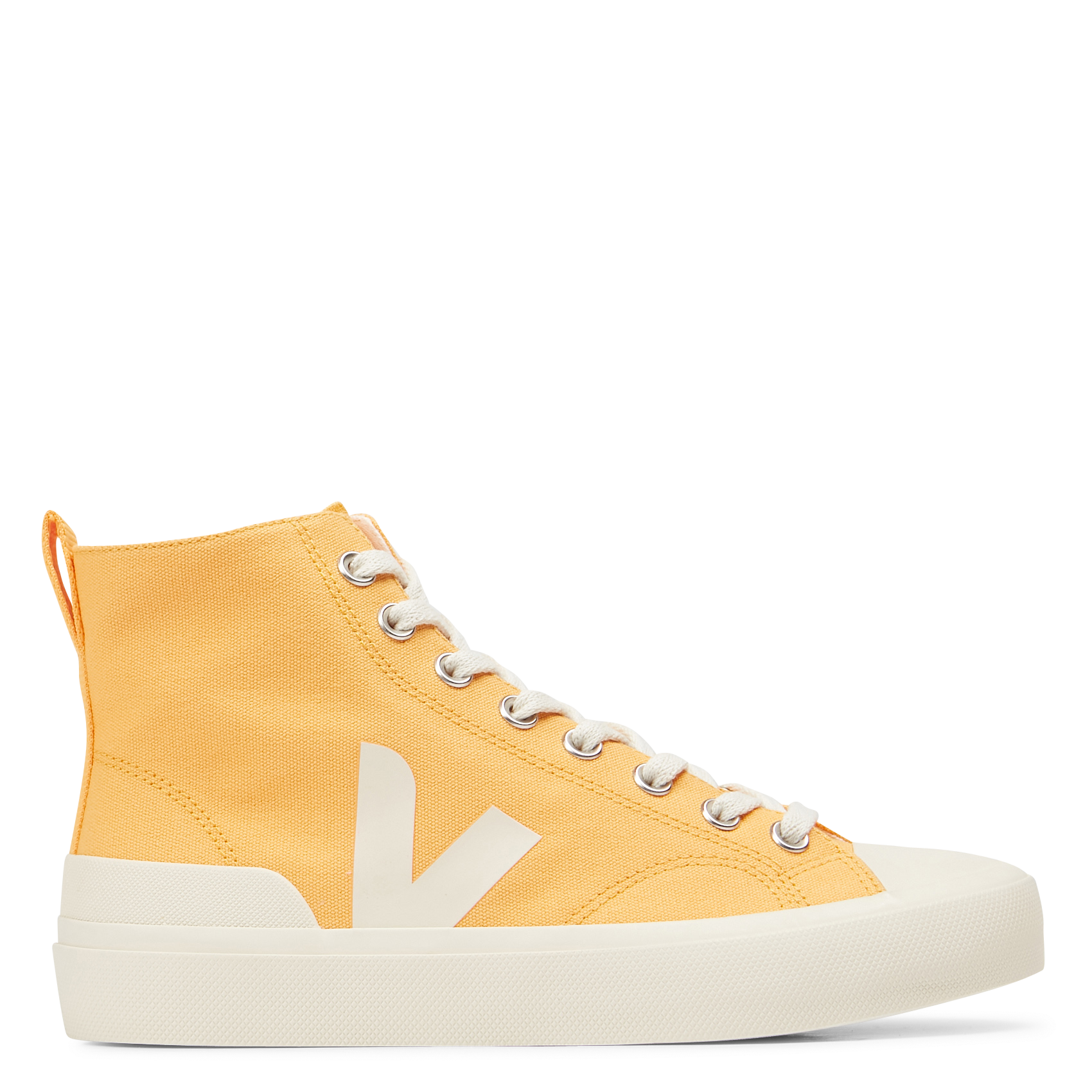 WATA II CANVAS - Baskets montantes en coton | Jaune