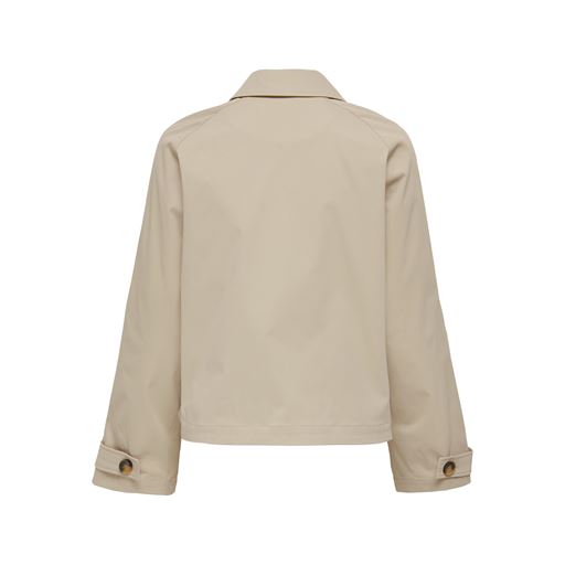 ONLY April Kort Trenchcoat, Oxford Tan, L