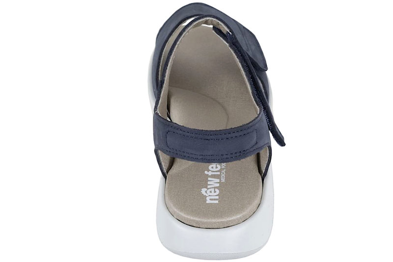 NEW FEET SANDAL I MØRKEBLÅ NUBUCK