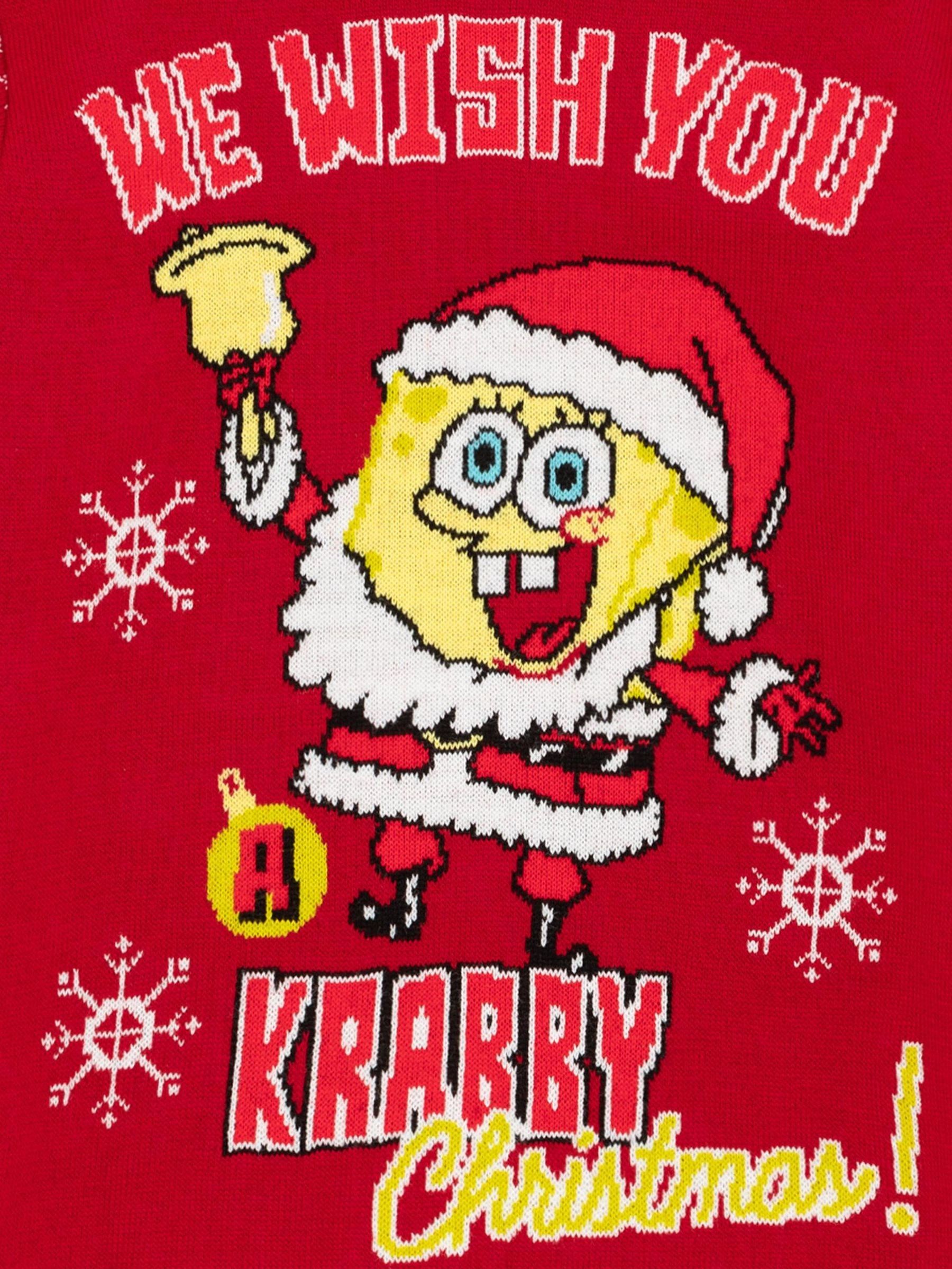 Vanilla Underground Sponge Bob Square Pants kersttrui