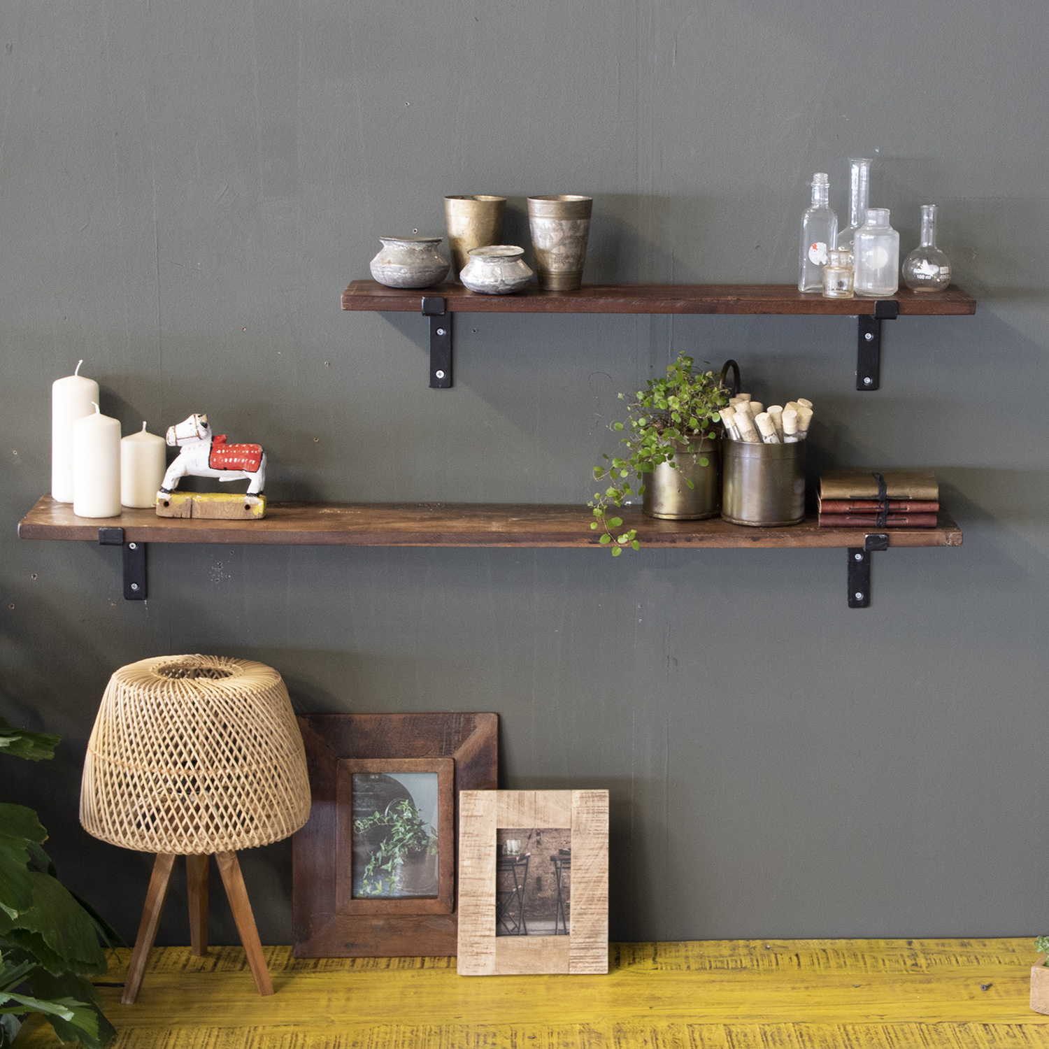 Wandplank Factory maat L - set van 2 (ACFW60A)