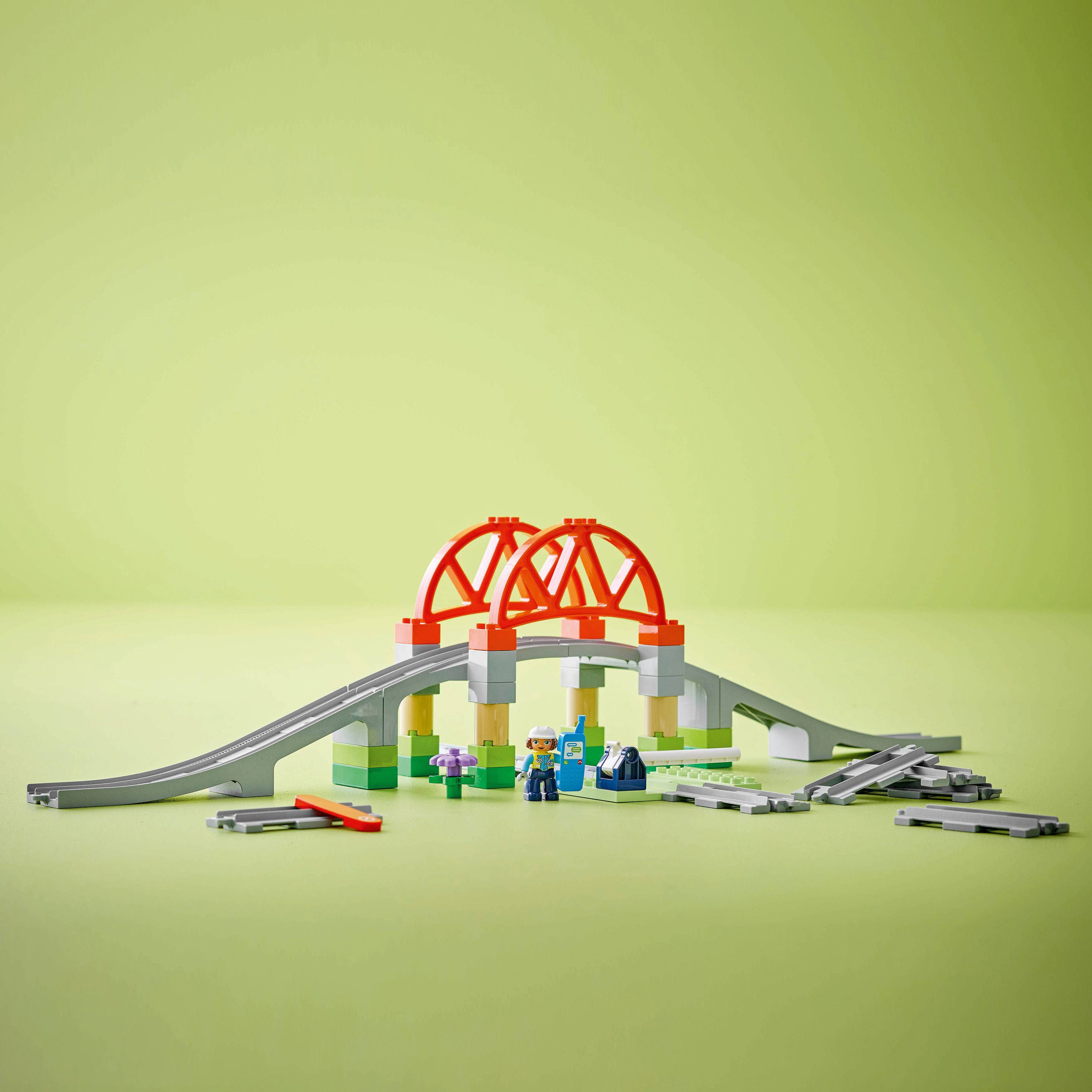 LEGO Stad Treinbrug en rails uitbreidingsset 10426