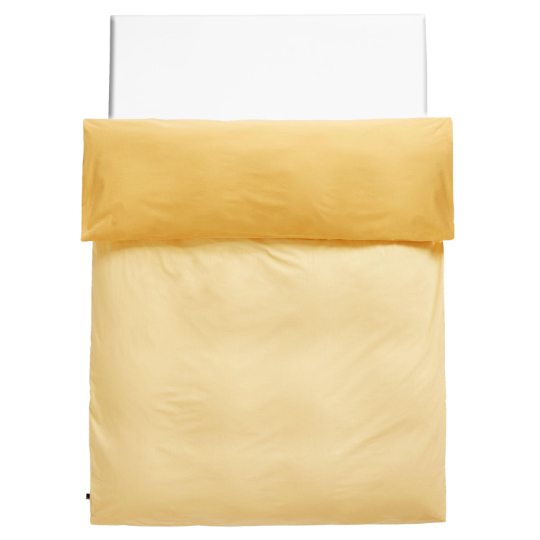 Hay Duo dekbedovertrek 135x200 Golden Yellow