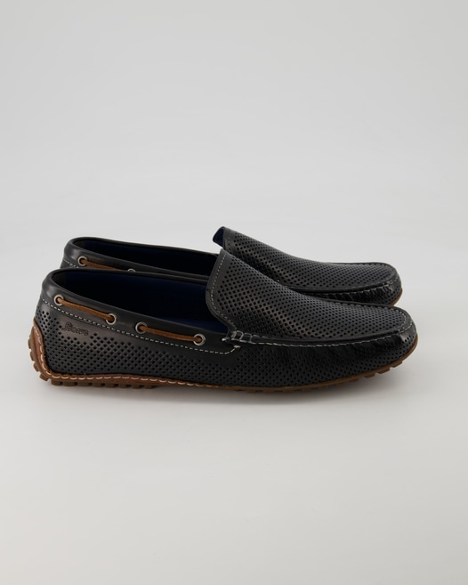 Sioux Carulio-706 Mokassins in Schwarz