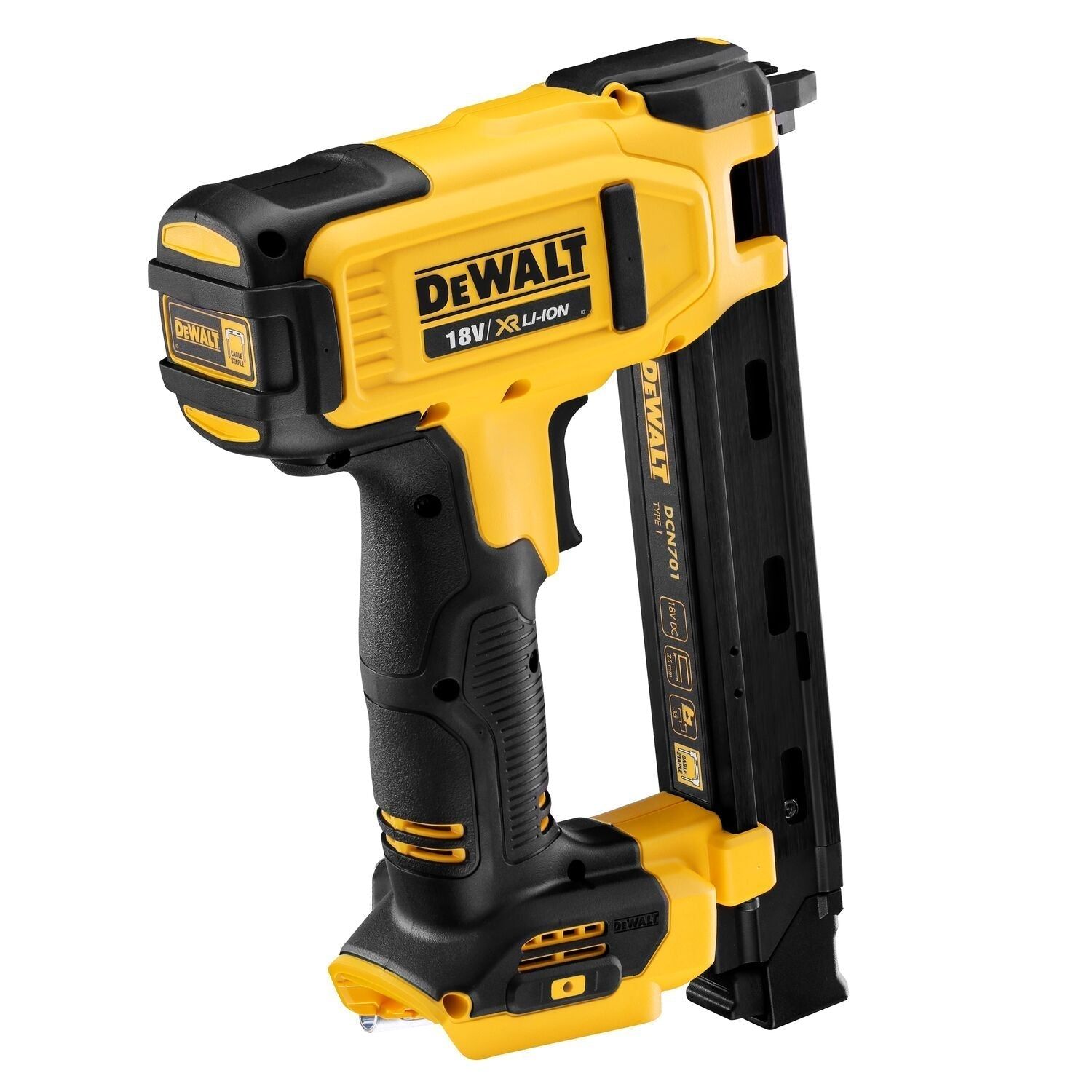 DeWALT DCN701N Accu elektricien tacker 18V XR Basic Body