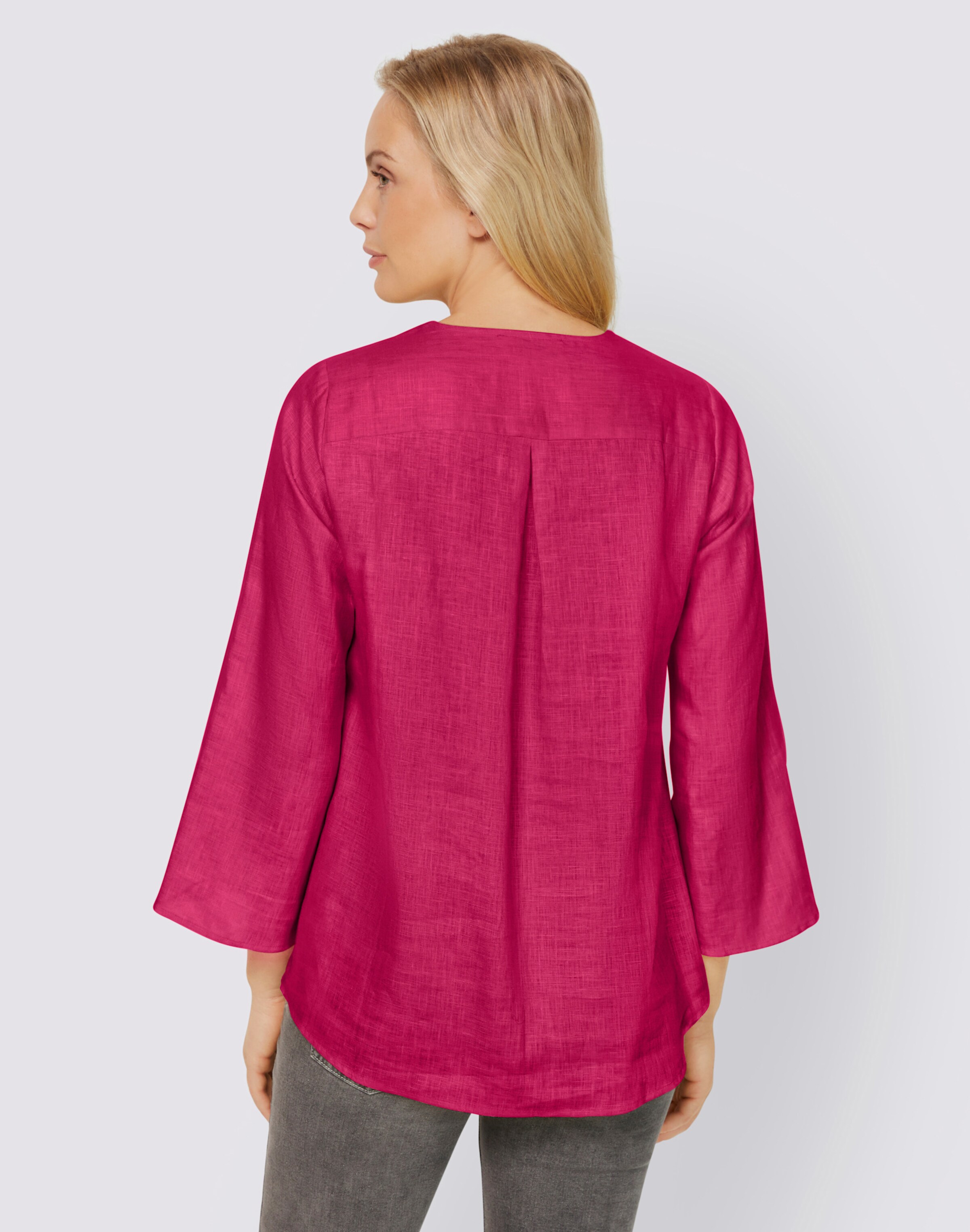Leinen-Bluse