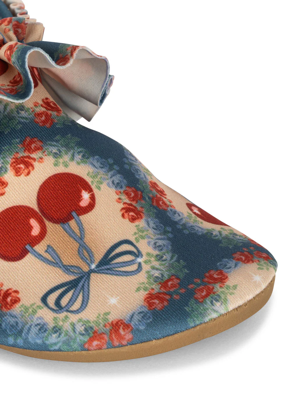 Maya badesko - cherry bow blue - 22-23