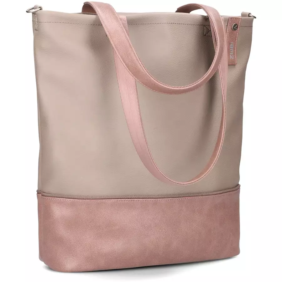 zwei Jana J145 - Schultertasche 37 cm blush