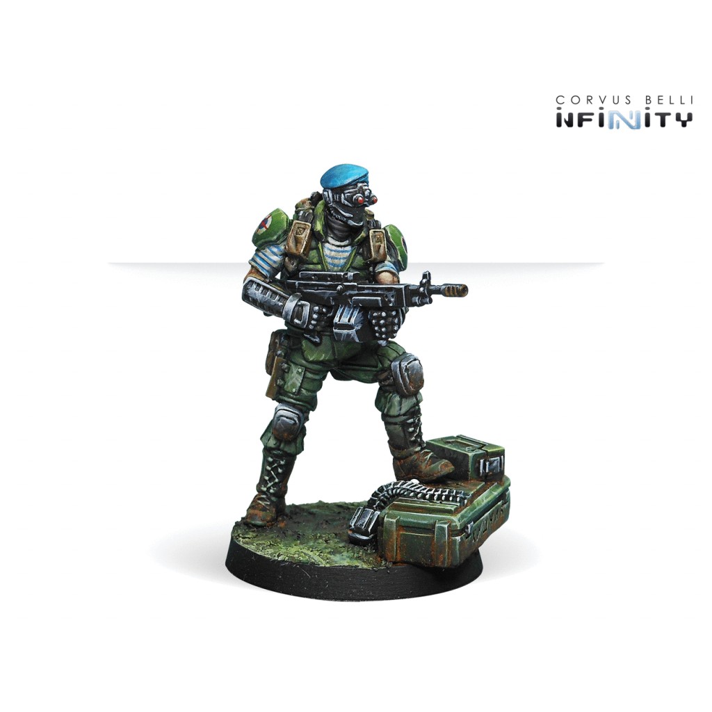 Infinity - Ariadna - Kazak Spetsnazs (HMG, Boarding Shotgun, Sniper Rifle)