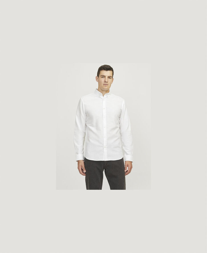 JJ-REBEL JREBOSCAR SHIRT LS NOOS White