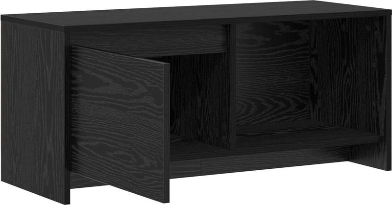 vidaXL TV-Stand - Zwart Eiken - Bewerkt Hout - Modulaire Opbergoplossing