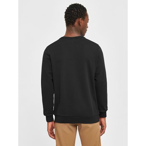 Knowledge Cotton Apparel Erik Sweatshirt, Black Jet, M