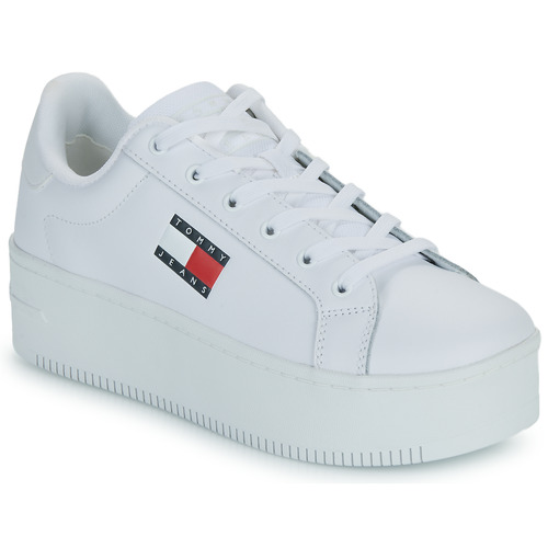 Tommy Jeans - TJW FLATFORM ESS - Blanc