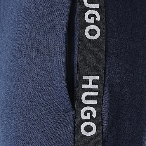 Pantalon Jogging A Bandes Sporty Logo 50496995 Bleu Marine