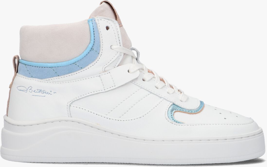 FRED DE LA BRETONIERE witte fred de la bretoniere hoge sneaker 102010057