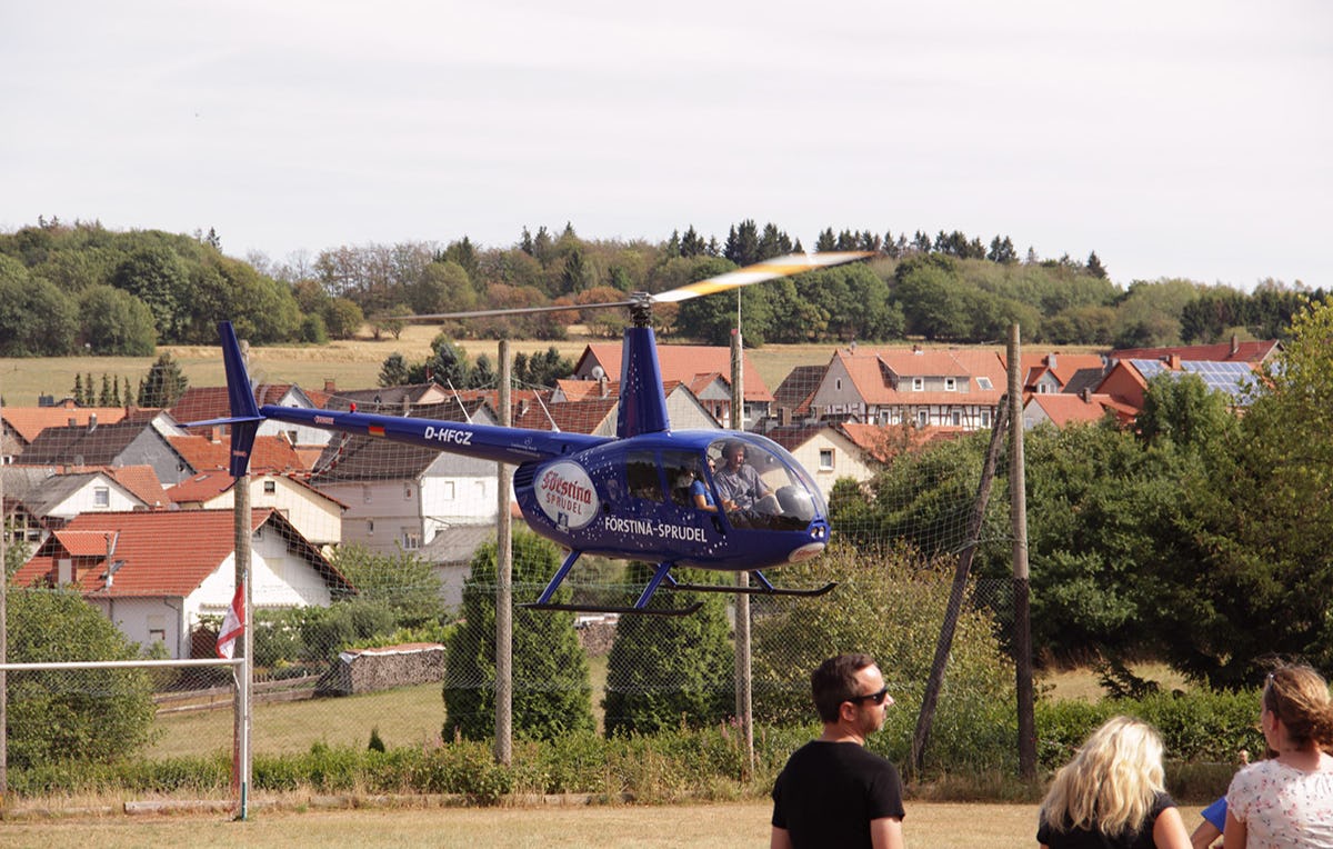 Hubschrauber Rundflug Hörselberg-Hainich