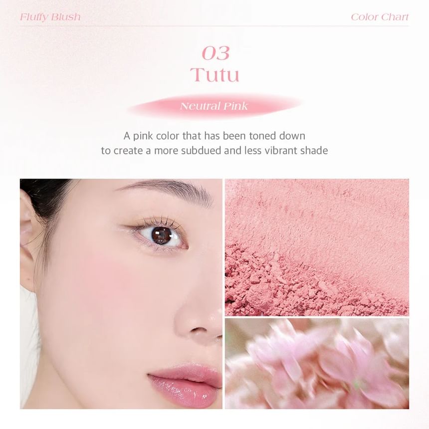 Dear.A - Fluffy Blush - 5 kleuren
