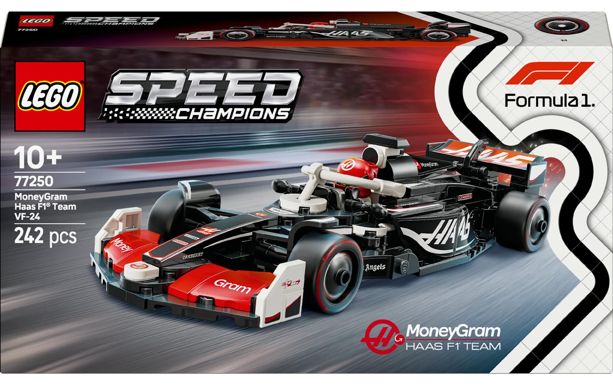 Speed Champions MoneyGram Haas F1 Team VF-24 Rennauto 77250Lego-Rennwagen