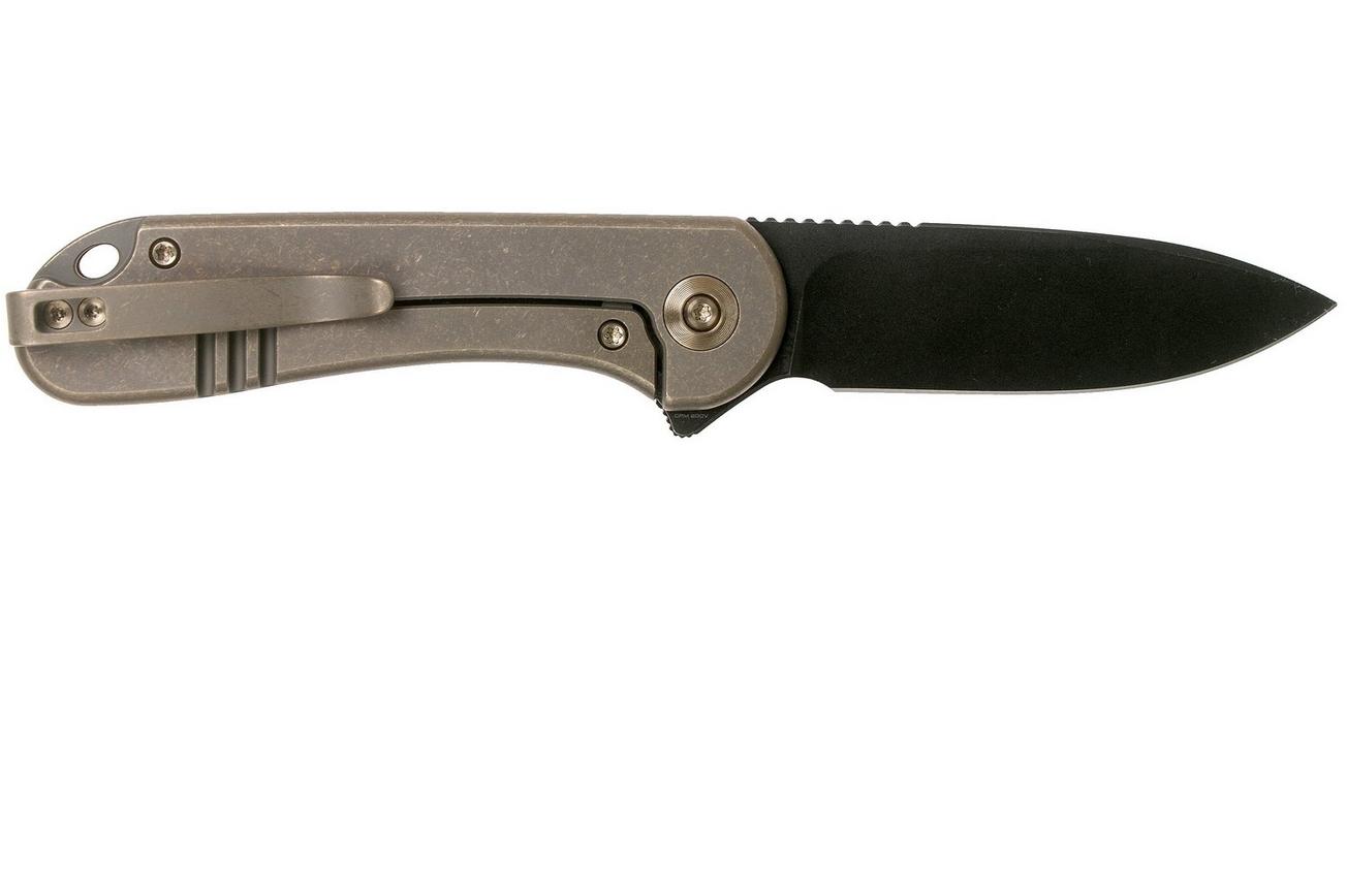 WE Knife Elementum WE18062X-4 Blackwashed, Bronze Titanium zakmes