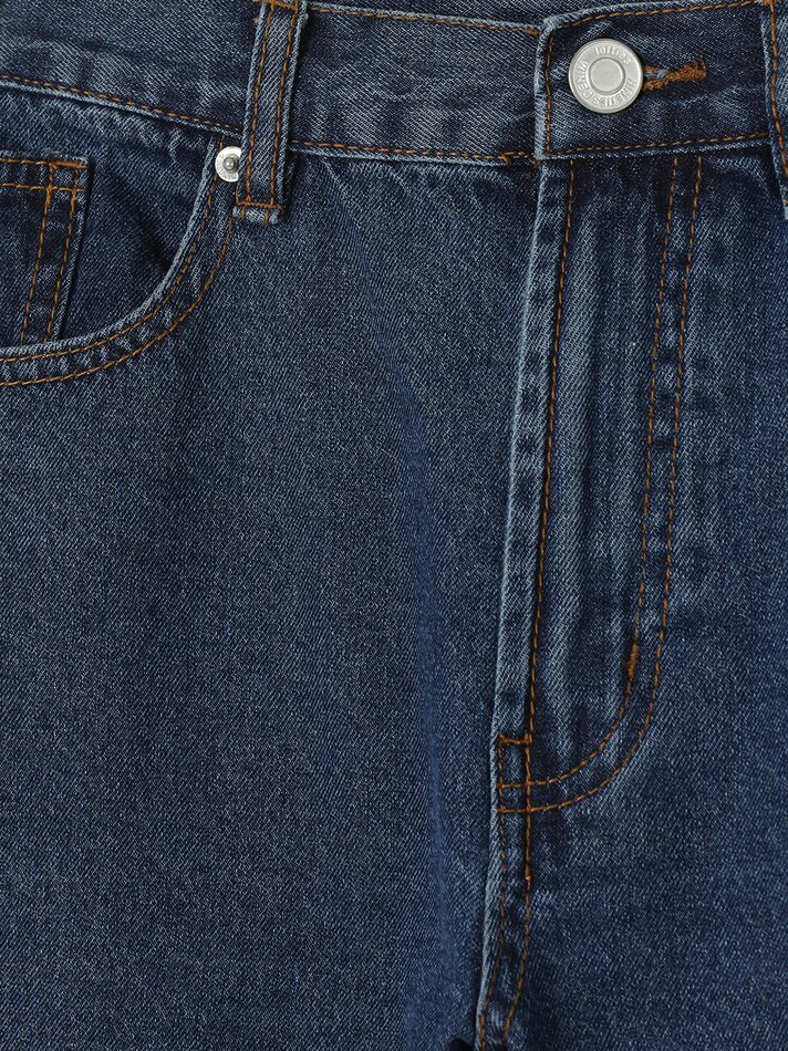 Bermuda jeans slim fit - Azul