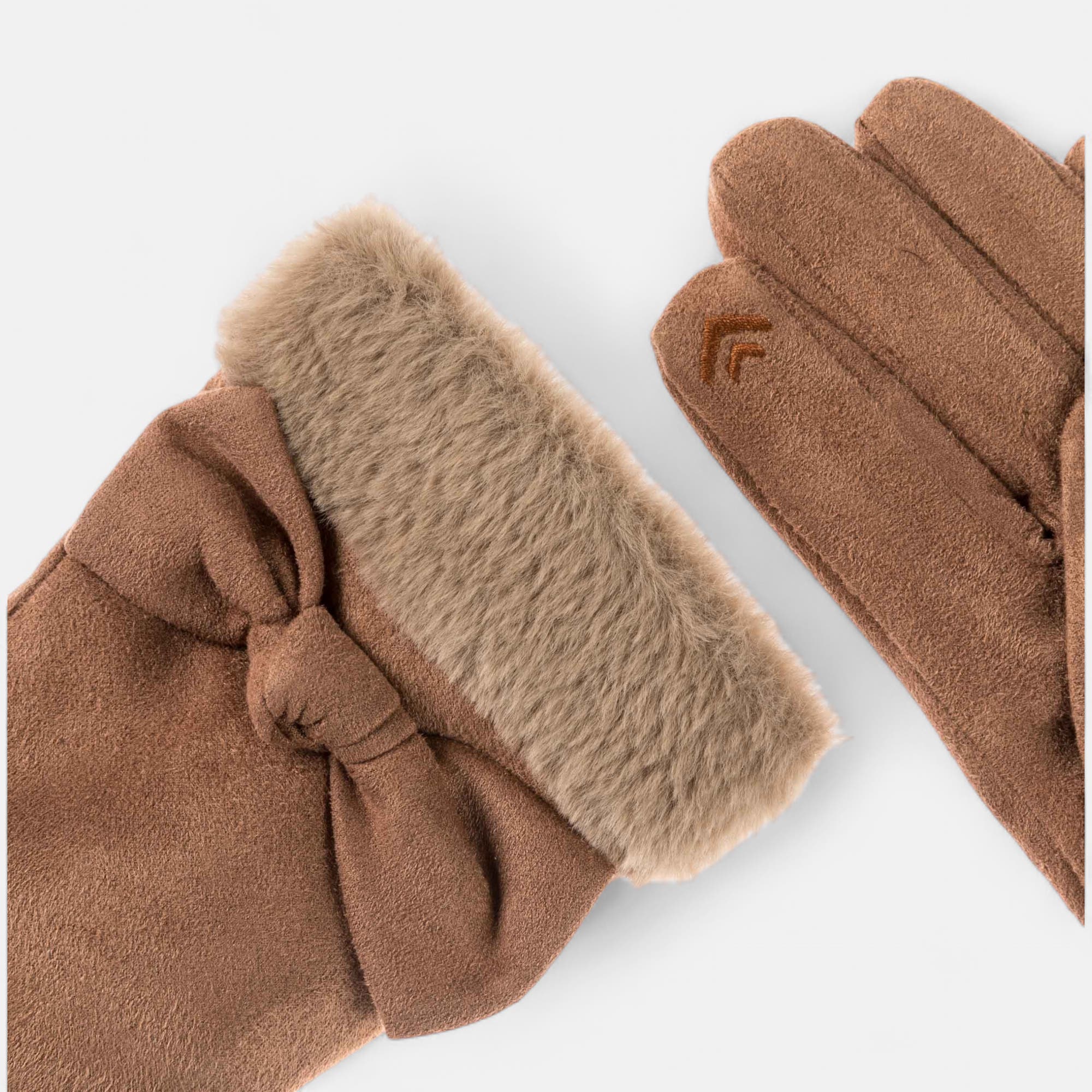 Gants camel