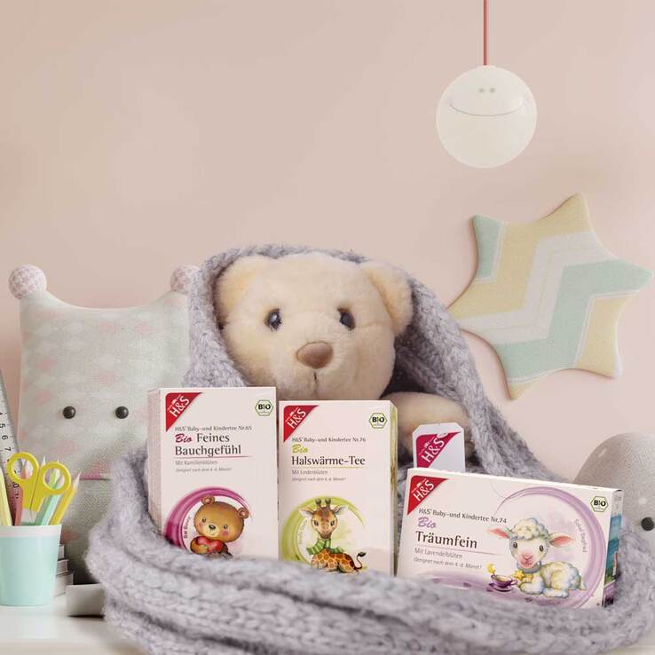 H&S Bio Halswärme-Tee Baby- und Kindertee Fbeutel , 20X1.5 g