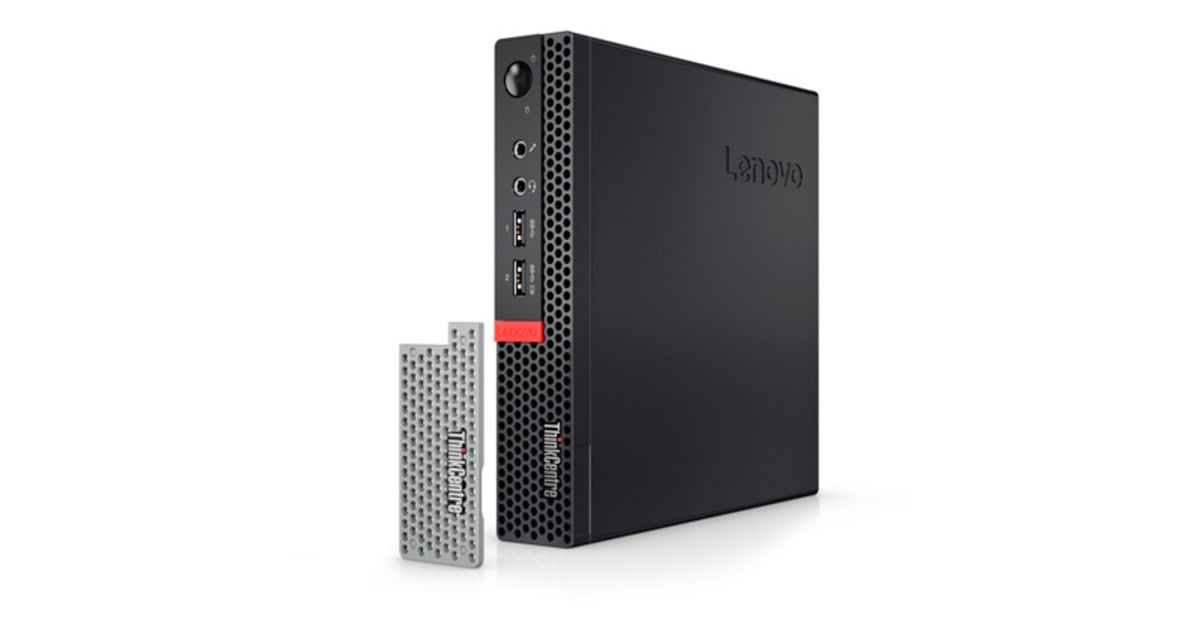 LenovoThinkCentre M710q 10MQ G Refurbished mini-pc  (Zwart | i3-7100T | HD Graphics 630 | 8 GB | 256 GB SSD)