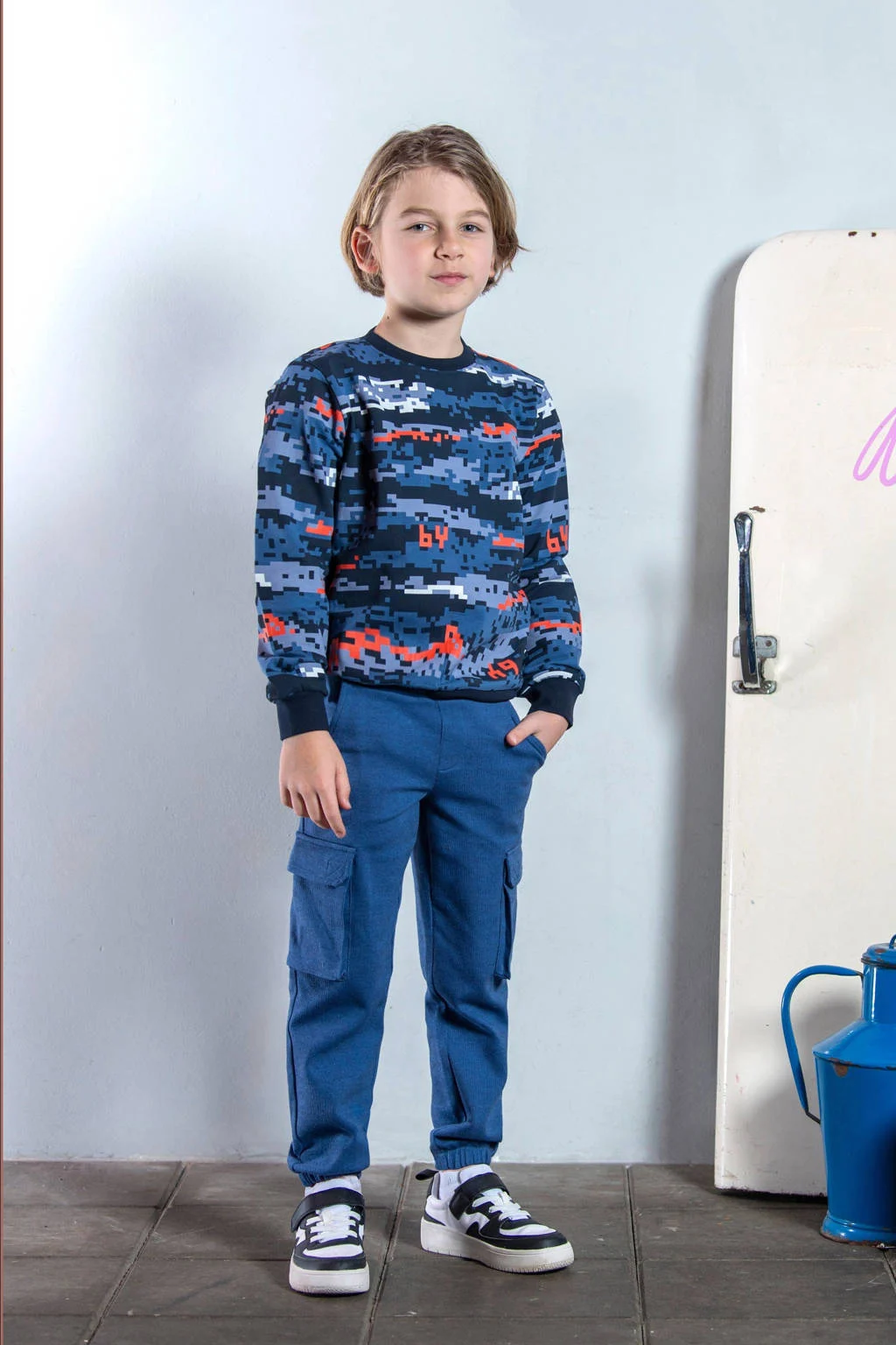 B.Nosy sweater blauw