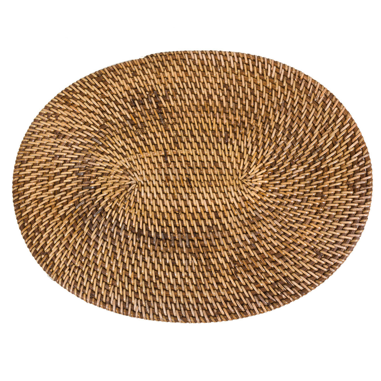 Bazar Bizar Set de table Colonial naturel/marron - D.40 cm