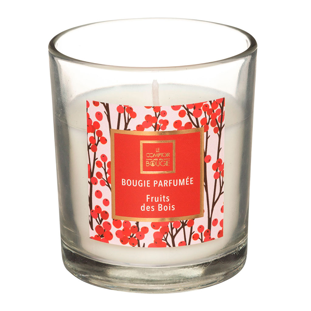 Bougie parfumée fruits des bois 110g