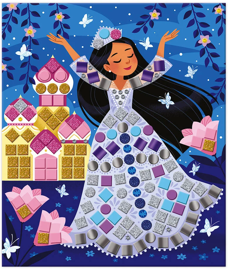 MOSAIQUES PRINCESSES ET FEES - LES ATELIERS DU CALME