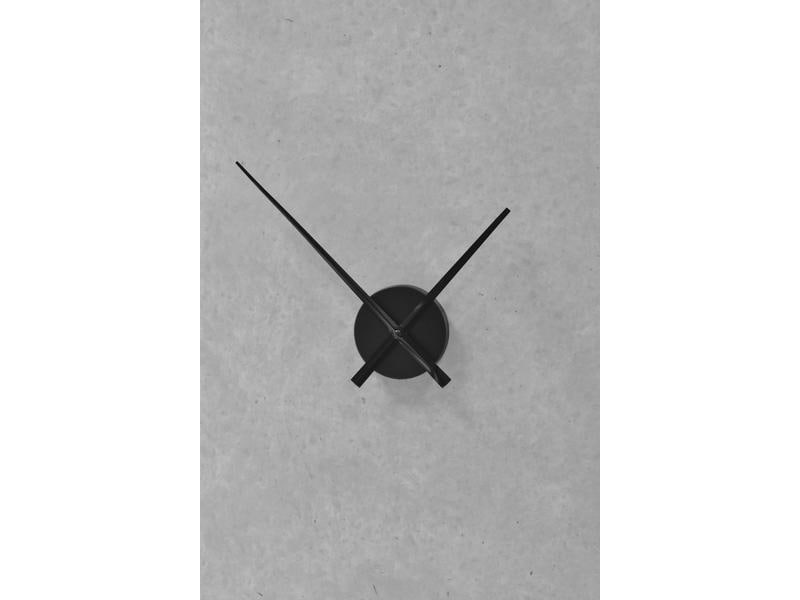 TFA Dostmann Wanduhr Minimalist Schwarz Analoge Wanduhr
