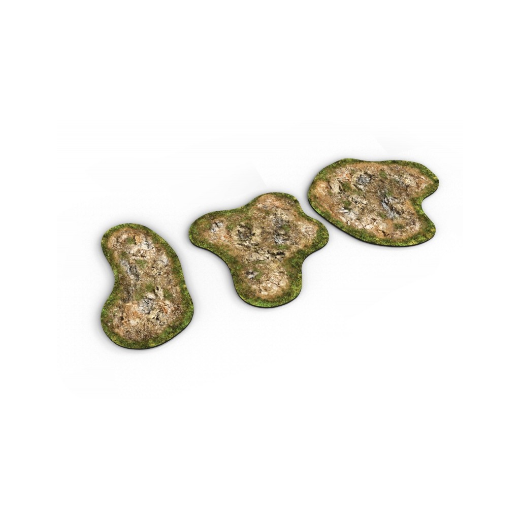 Playmats - Foam 2D Terrain - Rough Terrain
