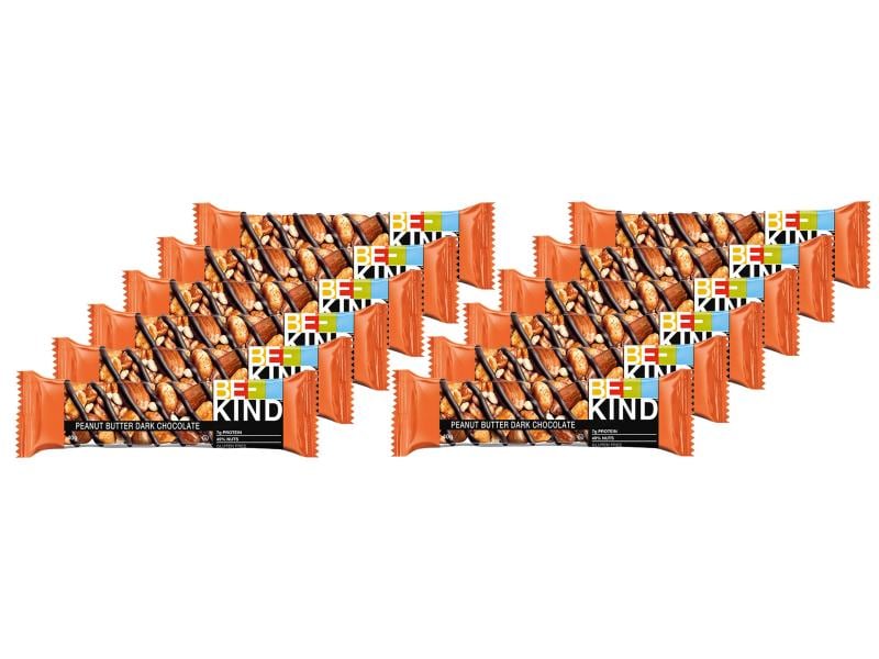 BE-KIND Riegel Peanut Butter Dark Chocolate 12 x 40 g Riegel mit Erdnussbutter und dunkler Schokolade