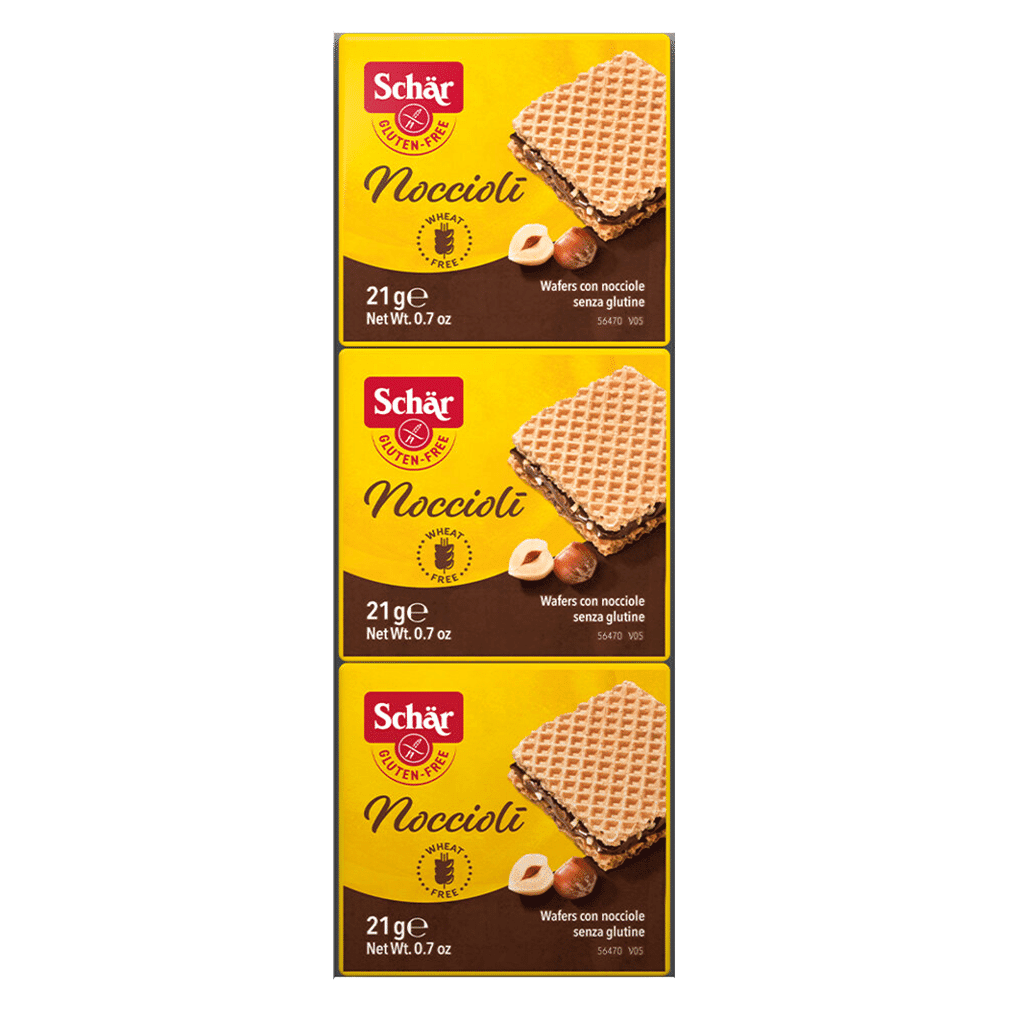 SCHAER Noccioli Snack<br>63 g, 3er Pack glutenfrei