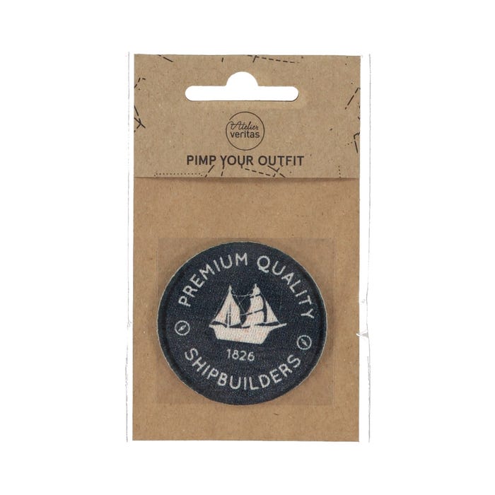 Atelier Veritas-Patch schip Ø5cm