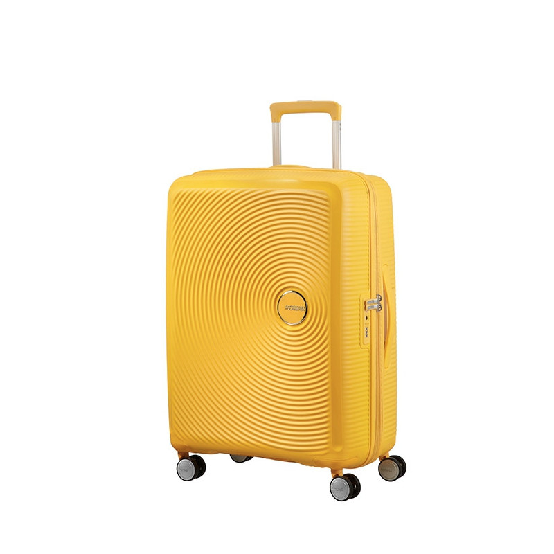 Valise rigide Soundbox Extensible 77cm Jaune