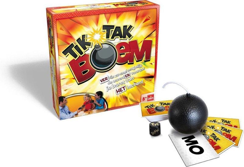 Goliath - TIK Tak Boem - Bordspel - Actiespel voor 2 tot 12 Spelers