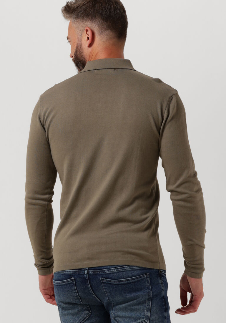 THE GOODPEOPLE taupe the goodpeople polo kai