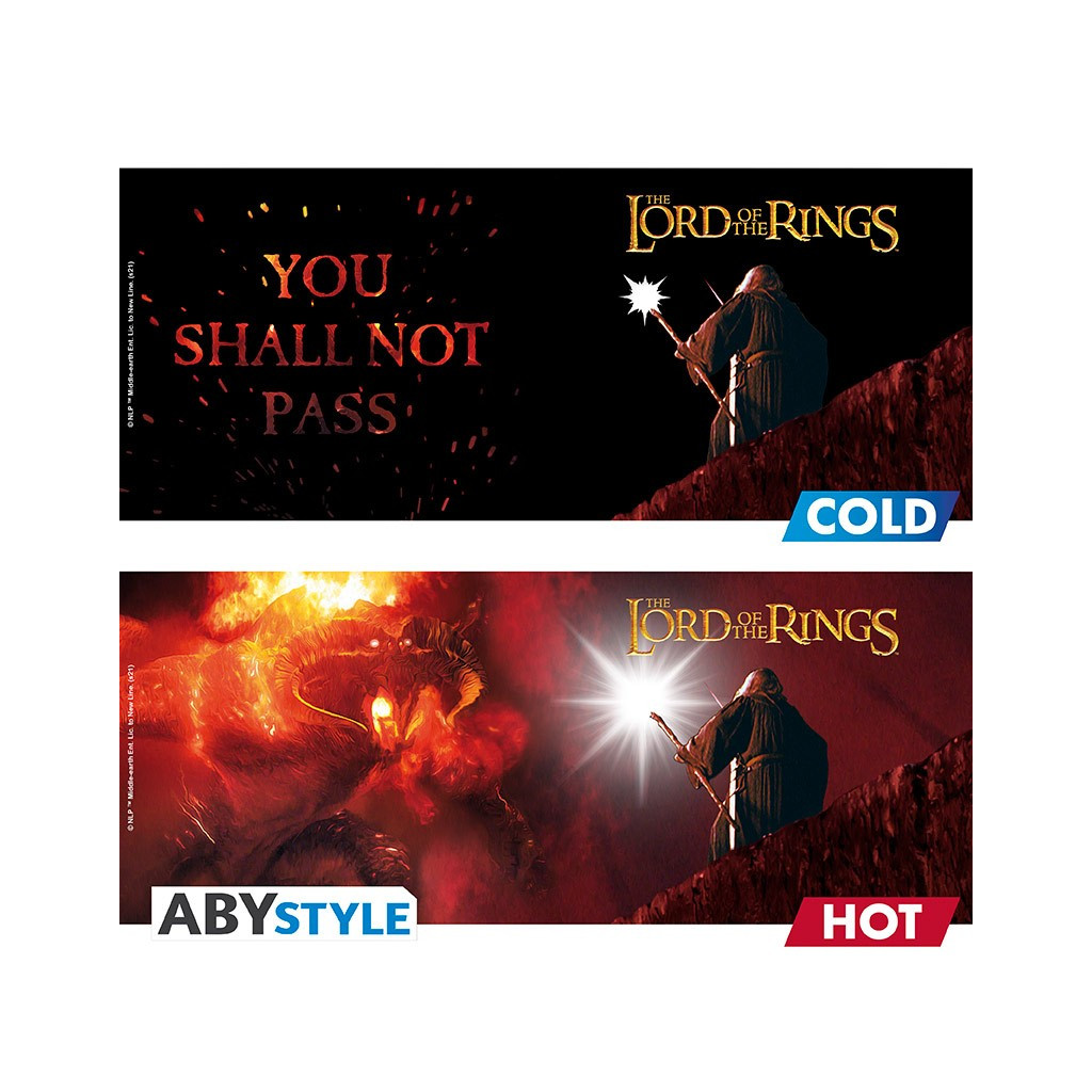 Le Seigneur des Anneaux - Mug Heat Change You Shall Not Pass