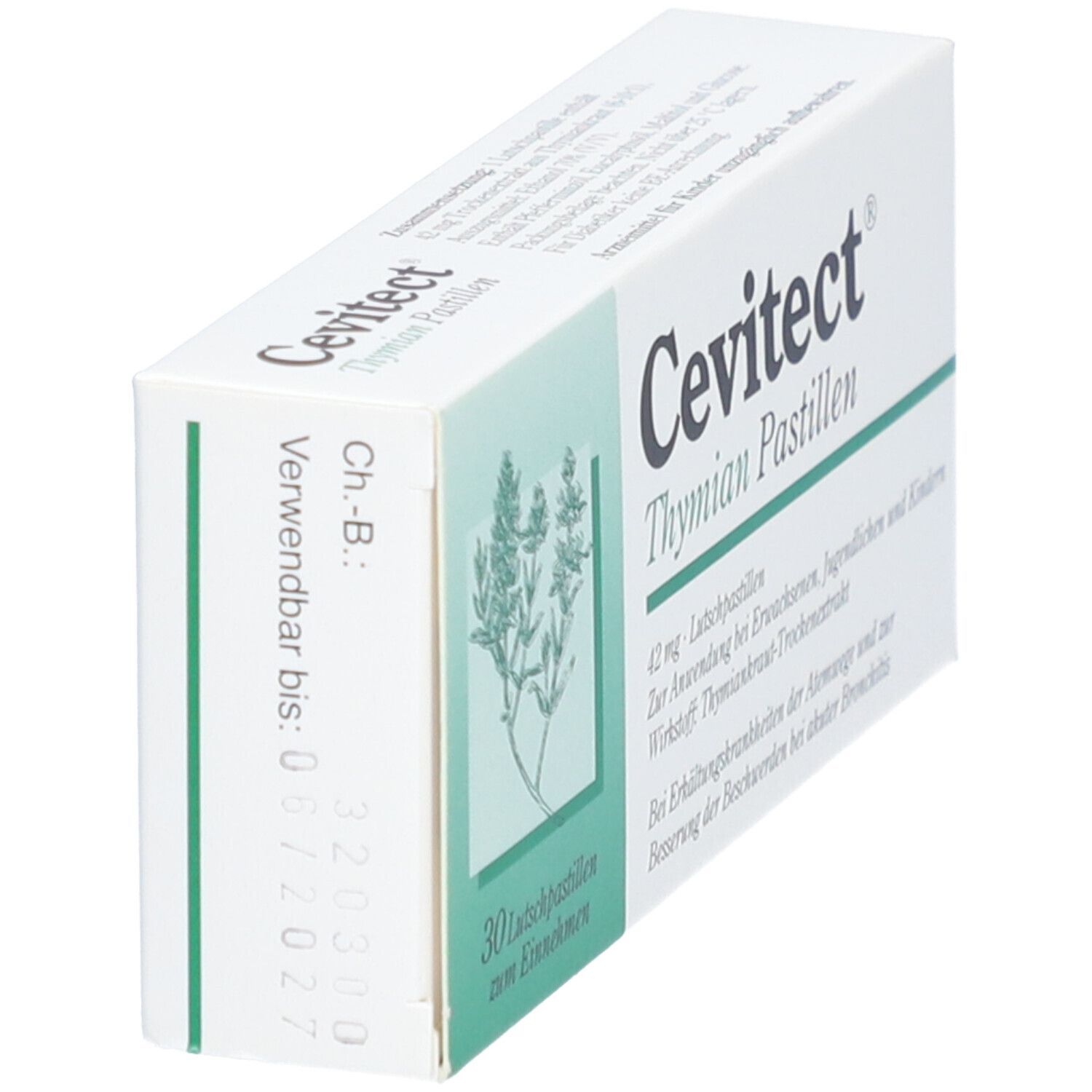 Cevitect® Thymian Pastillen