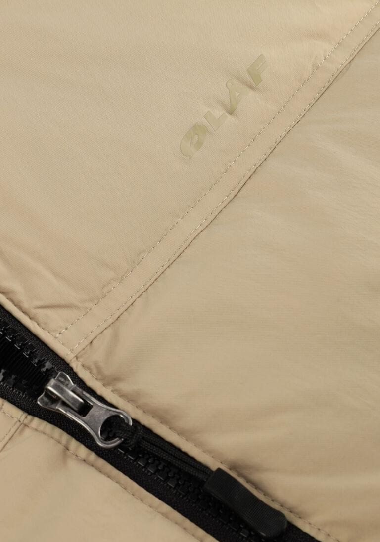 zand olaf hussein gewatteerde jas matte puffer jacket
