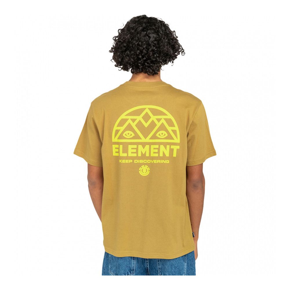 Element DISCO - Tee-shirt Homme dull gold