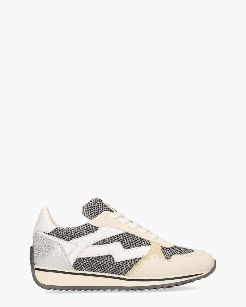 Via Vai Mikki Alex Zwart/Multicolor Damessneakers