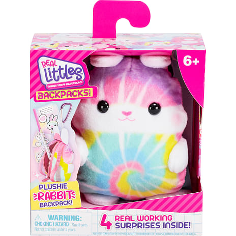 Real Littles Mini bamse rygsæk – flere varianter - assorteret