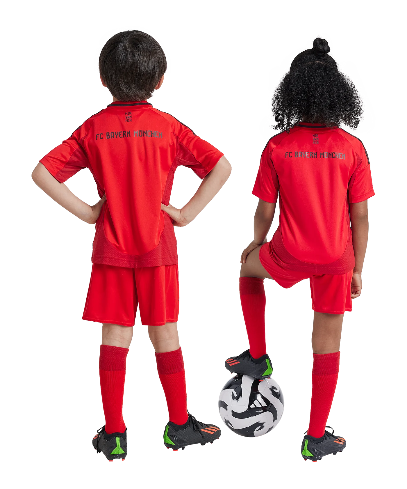 adidas FC Bayern München Minikit Home 2024/2025 Kids Rot