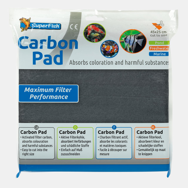 Superfish carbon pad 45 x 25 cm