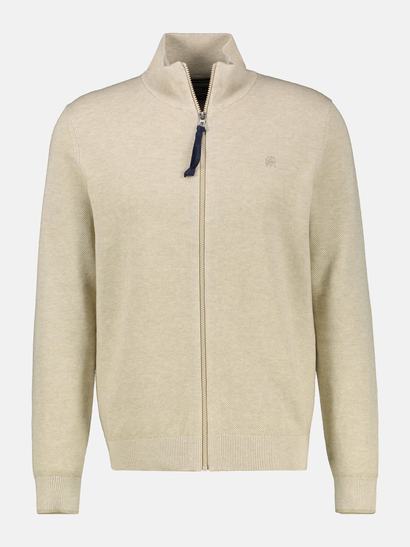 Melange-Strickjacke für Herren