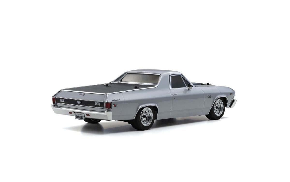 Serienwagen Fazer MK2 Chevy El Camino SS, Grau 1:10, ARTR<br>4WD On-Road Modell mit Detaillierter 1969 Chevrolet El Camino Karosserie