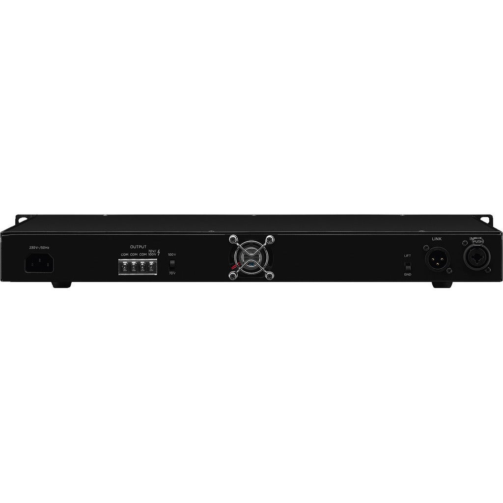 Monacor PA-912S 70V/40ohm, 100V/80ohm mono versterker 120W